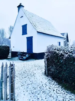 L'établissement Le Cottage en hiver