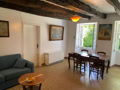 Coin salon dans l'établissement Chez Malou