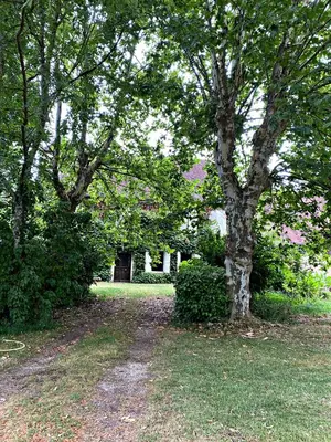 Jardin de l'établissement Chez Malou
