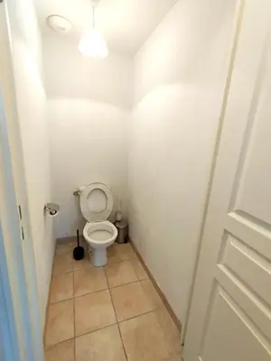 Salle de bains dans l'établissement La belle histoire