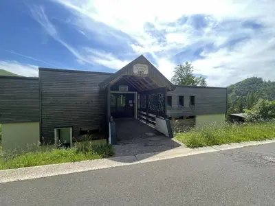 Vue générale sur la montagne ou vue sur la montagne depuis l'appartement