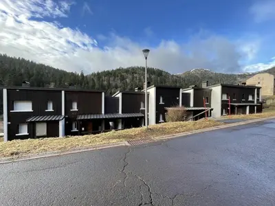 Vue générale sur la montagne ou vue sur la montagne depuis l'appartement