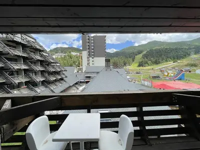 Vue générale sur la montagne ou vue sur la montagne depuis l'appartement