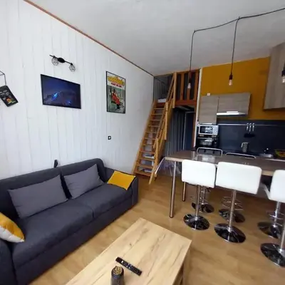 Studio rénové au pied des pistes