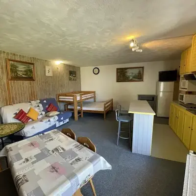 Studio 35m² pour 5 pers. avec balcon
