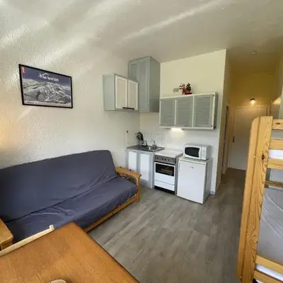 Studio cosy pour 4 pers. avec balcon Sud