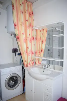 Salle de bains dans l'établissement Villa des Lutins