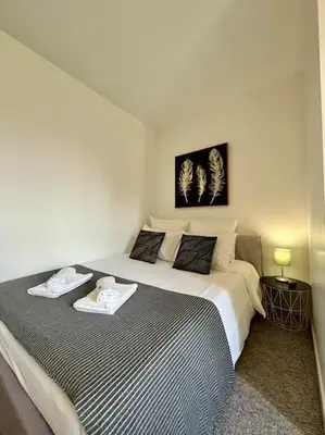 Un ou plusieurs lits dans un hébergement de l'établissement Studio 2 Rue Théodore Bac - DABNB