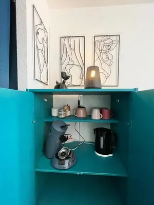 Plateau bouilloire dans l'établissement La Bonbonnière Centre ville - Thermes - Netflix