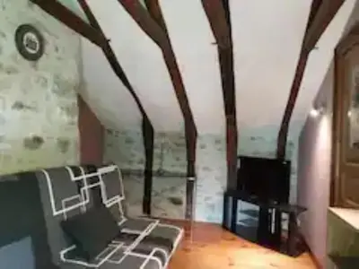 Coin salon dans l'établissement maison d'hôtes