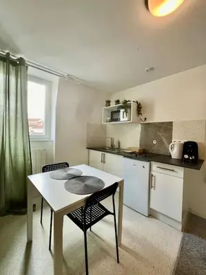Cuisine ou kitchenette dans l'établissement Studio 4 Rue Théodore Bac - DABNB