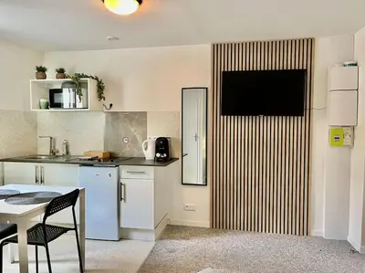 Cuisine ou kitchenette dans l'établissement Studio 4 Rue Théodore Bac - DABNB