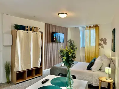 Un ou plusieurs lits dans un hébergement de l'établissement Studio 5 Rue Théodore Bac - DABNB