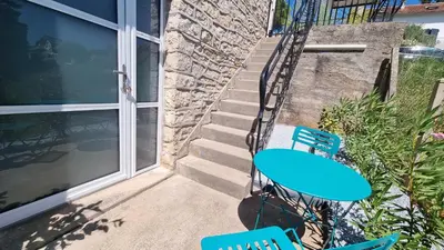 Balcon ou terrasse dans l'établissement Charmant T2 neuf haut de gamme