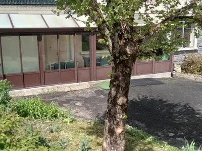 Jardin de l'établissement Gîte de la Découverte Le Randonneur