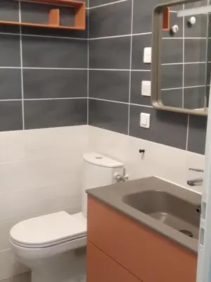 Salle de bains dans l'établissement Gîte de la Découverte Le Randonneur