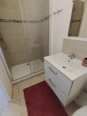 Salle de bains dans l'établissement grand studio