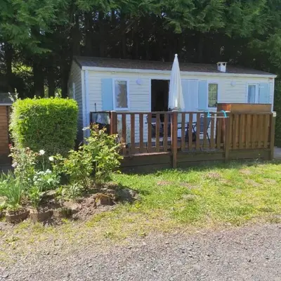 Mobil home agreable et fonctionnel