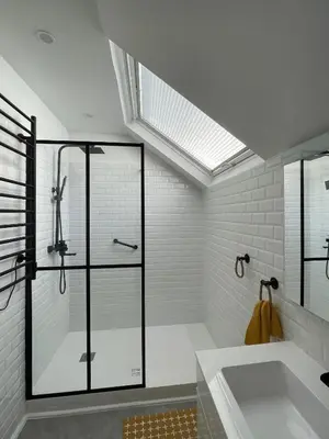 Salle de bains dans l'établissement Loft 101