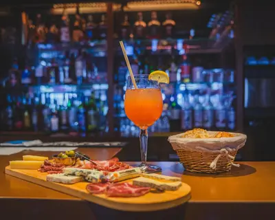 Boissons dans l'établissement Logis Hotel Eben