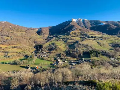 Paysage naturel près de la maison de vacances