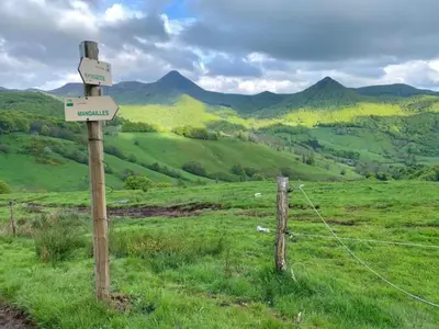 Paysage naturel près de la maison de vacances