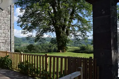 Paysage naturel près de la maison de vacances