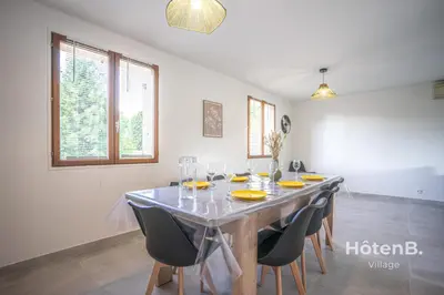 Plan de l'établissement Green Oasis 5-Room Apartment with Large Garden