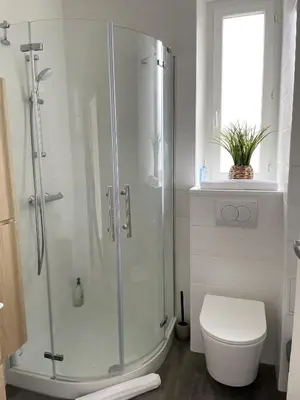 Salle de bains dans l'établissement Appartement Louison jusqu'à 4 personnes