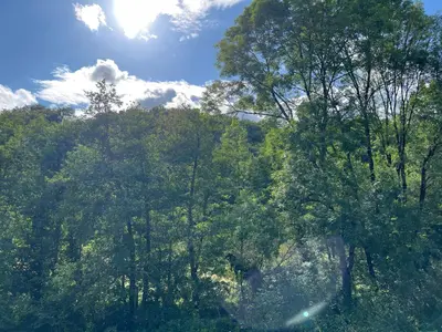 Paysage naturel près de le séjour chez l'habitant