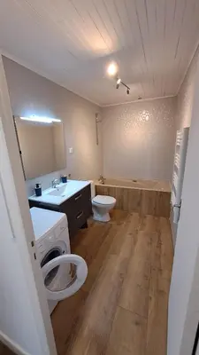 Salle de bains dans l'établissement Le bon secours