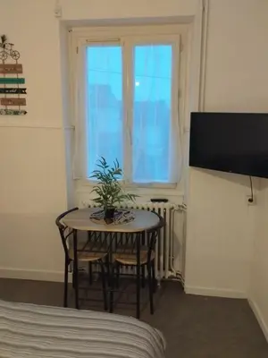 Télévision ou salle de divertissement dans l'établissement résidence bregeroise 5