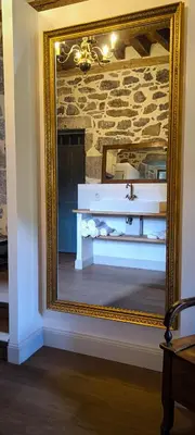 Un ou plusieurs lits dans un hébergement de l'établissement Château de Longevergne