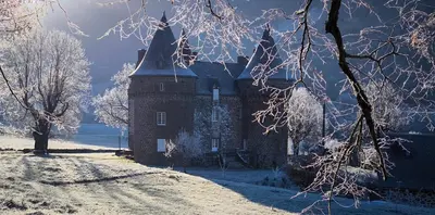 L'établissement Château de Longevergne en hiver