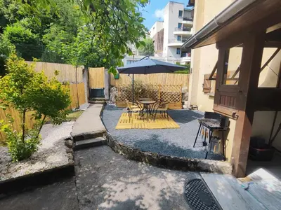 Terrasse ou espace extérieur de l'établissement Appartement avec terrasse