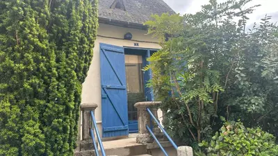 Jardin de l'établissement Gîte au cœur de la ville ancienne