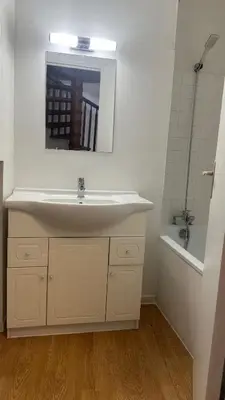 Salle de bains dans l'établissement Gîte au cœur de la ville ancienne