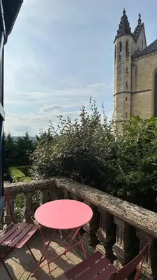 Plan de l'établissement Gîte au cœur de la ville ancienne