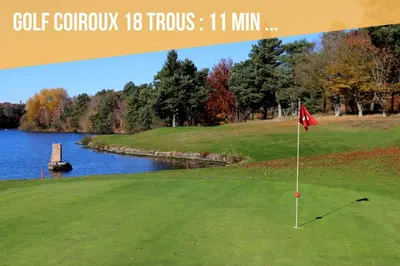 Golf sur le terrain de le B&B/chambre d'hôtes ou à proximité
