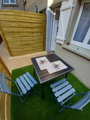 Terrasse ou espace extérieur de l'établissement studio 8