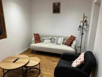 Un ou plusieurs lits dans un hébergement de l'établissement Petite maison de village