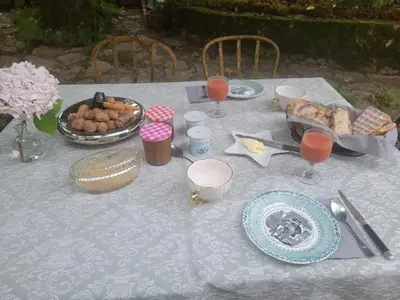 Nourriture dans le B&B/chambre d'hôtes ou à proximité