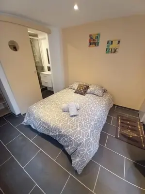 Un ou plusieurs lits dans un hébergement de l'établissement Residence de l'évèché 9