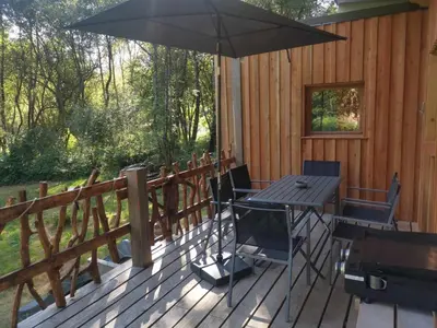 Jardin de l'établissement Gîte nature La clairière