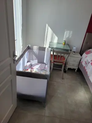 Un ou plusieurs lits dans un hébergement de l'établissement Gite et Tiny de La Terrière -Dordogne en Périgord