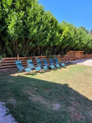 Jardin de l'établissement Gite et Tiny de La Terrière -Dordogne en Périgord