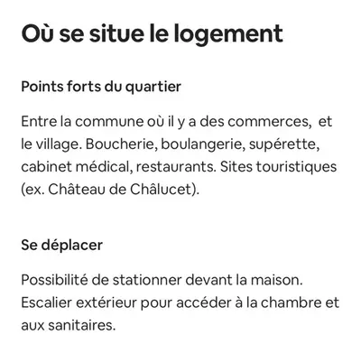 Plan de l'établissement Petite maison indépendante à la campagne