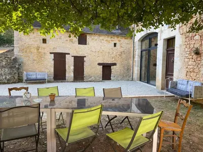Terrasse ou espace extérieur de l'établissement La Callibetière
