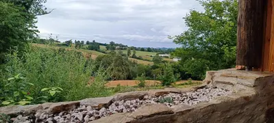 Paysage naturel près de le séjour chez l'habitant