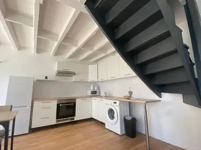 Plan de l'établissement Maison double 4 chambres Duplex